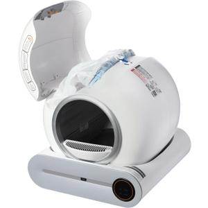 Smart Self-Cleaning Cat Litter Box Odor Removal Large Automatic Litter Box for Homes, Living Rooms, Balcony