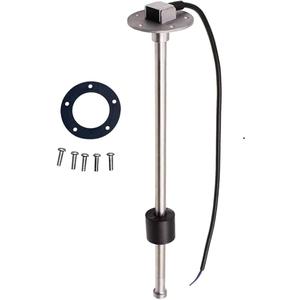 240-33 ohms 19"(480mm) Marine Fuel Sending Unit for Boat Truck Car Vehicle Fuel Tank Sending Unit Fuel Level Sending Unit Gas Water Tank Sender Fuel Gauge Sending Unit Water Level Sensor