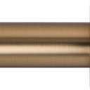 Ivilon Shower Tension Curtain Rod - Adjustable Spring Tension Rod for Shower Curtains, Bathroom, or Windows, Easy to Install, No Drilling Required, Rustproof, Adjustable 36 to 54 Inch Warm Gold