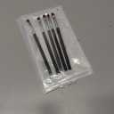 WLLHYF 5Pcs Angled Eyeliner Brush, Fine Slanted Flat Angle Eye Liner Eyebrow Brush Eye Makeup Brush Soft Fibers Synthetic Bristles Eye Makeup Tool