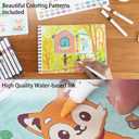 36 Colors Automatic Ink Control Acrylic Paint Pens, Brush Tip Acrylic Paint Markers, Acrylic Markers Set for Rock Painting, Wood, Glass, Fabric, Ceramic, Canvas, DIY Crafts & Art Supplies