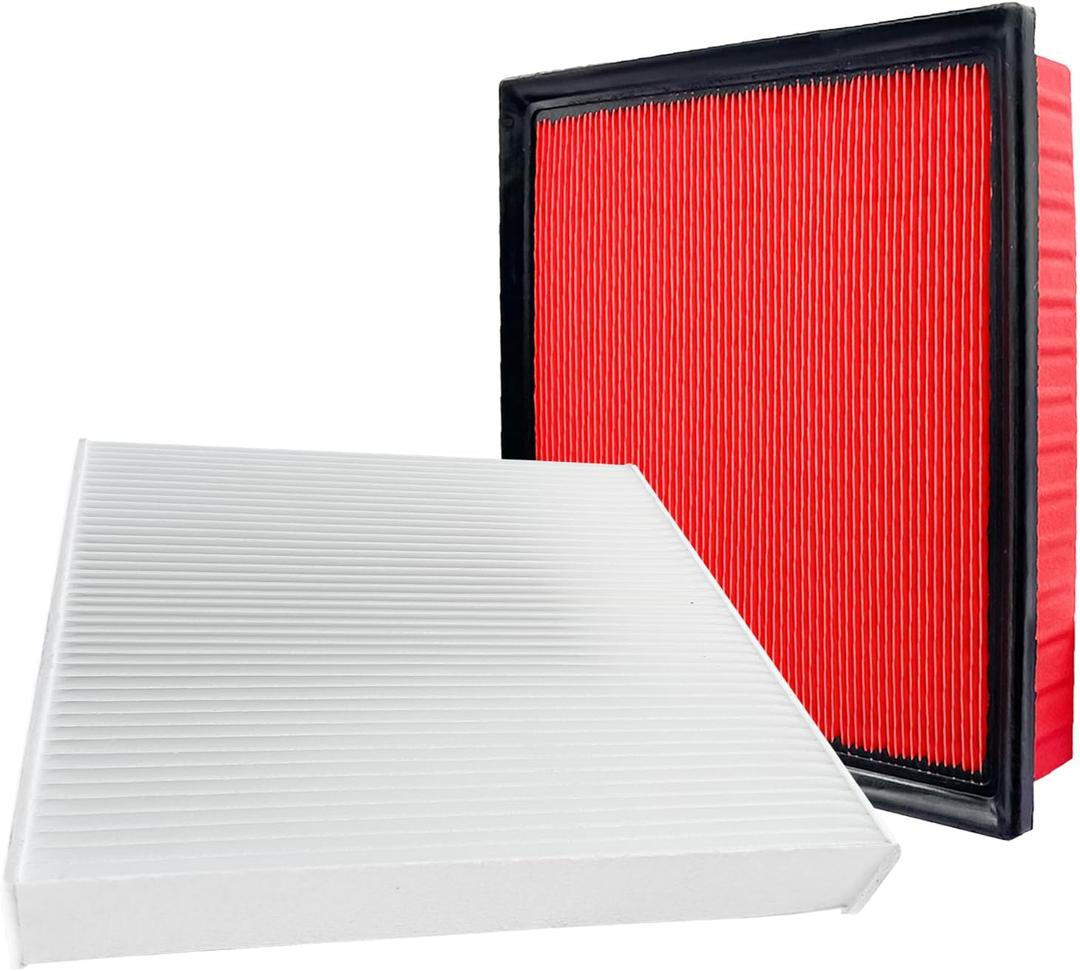 Comb Cabin Engine Air Filter for Toyota Camry 3.5L V6 2017 2016 2015 2014 2013 2012 (Except Hybrid)