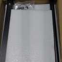 Pedestal Adjustable c Table for Small SpacesC Shaped End Table Desktop can Turn 360 and The Height of The Sofa Small TV Tray Table Can be Adjusted for Couch