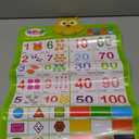 Bilingual Learning Toys - Spanish Toys for Toddlers 1-3, Interactive Number Toys, Numbers for Toddlers - Educational Talking Wall Chart for Kids