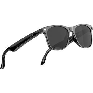 EarlySincere Men's and women's Bluetooth sunglasses, AI translation, 50 hour battery life, UV protection, voice control, Bluetooth glasses for Android and iOS