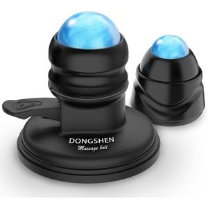 Massage Ball Deep Tissue 2 in 1 Mountable Muscle Massage Roller for Pain Relief, Trigger Point Relieve Fascia Muscle Knot and Joint Pain Relax Full Body