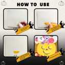 MLOLM 24 Sets Halloween Sand Art Kit, DIY Painting Craft,Pumpkin Ghost Haunted House Witch Cat Bat Sand Painting with Colored Art Sand, Creative Halloween Theme Party Activity