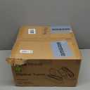 Under Desk Elliptical Machine, Electric Leg Exerciser for Seniors, Quiet & Portable Electric Seated Eclipse Exercise Training Machine with Remote, 12 Speeds & Mute Function, Manual & Auto Mode