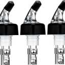 3 Pack Measured Liquor Pour Spout, Liquor Bottle Pourers, Measure Pour Spout for Liquor Bottles, Bottle Pourers for Alcohol, Shot Pourer Cocktail Liquor Dispenser Bar Bartending Tool -2oz/60ml