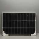 Renogy Solar Panel 100 Watt 12 Volt, High-Efficiency Monocrystalline PV Module Power Charger for RV Marine Rooftop Farm Battery and Other Off-Grid Applications, RNG-100D-SS, Single 100W