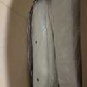 Amazon Basics Classic Puresoft PU Padded Mid-Back Height Adjustable Office Computer Desk Chair with Armrest, 26"D x 23.75"W x 42"H, Cream