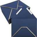 50 Pack 5x7 Envelopes Self Seal, Blue 5x7 Envelopes for Invitations with Self-Adhesive A7 Envelopes Self Seal for Weddings, Invitations, Photos, Postcards, Greeting Cards Mailing,Graduation