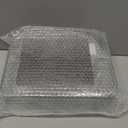 Sealegend Magnetic Slim Trash Can Wastebasket with Lid, Lint Bin, Storage Bins Perfect for Kitchen, Fridge, Cabinet, Bathroom, Laundry Room Organization, Clear