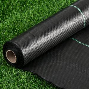 4FT x 100FT Weed Barrier Landscape Fabric Heavy Duty, Thicken Garden Fabric Weed Mats, Weed Control Garden Cloth, Woven Geotextile Fabric for Garden Beds, Underlayment, Commercial Driveway