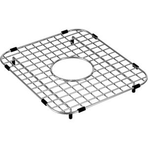 Moen GA726 12" X 14" Stainless Steel Bottom Sink Grid with Center Drain, Fits 14"x16" Sinks, Stainless Steel
