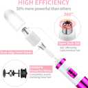 AREYZIN Nose Hiar Trimmer for Women,Ladies Painless Nose Trimmer Women,Eyebrow Facial Ear Hair Trimmer Hair Clippers Professional, Waterproof, Dual-Edge Blade, Purple