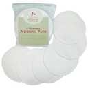 TL Care Nursing Pads Made with Organic Cotton - Soft, Breathable, Absorbent & Washable, Natural Color, 6 Count