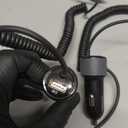 2 x Fast Charge Car Charger with USB Port