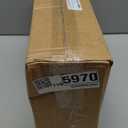 Ceramic Dog and Cat Bowl Set with Stand, 3.6 Cups Dog Food and Water Bowl Suitable for Small and Medium Pets (28.7oz Black)