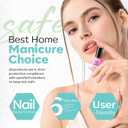 modelones Nail Polish Set, 6 Colors Jelly Nail Polish Kit Sheer Nude Pastel Pink Yellow Lavender Purple Baby Blue Mint Green Glitter Fingernail Polish 2025 Gifts for Women Salon DIY