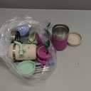 Pandaloo Smoothie Cups for Kids - Stainless Steel Toddler Tumbler with Straw, Sippy Cup for Smoothies - BPA-Free, Toddler Snack Cups, 10 oz (Pack of 4, Creamy Mushroom/Purple/Blue/Sage)