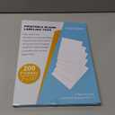 MaxGear 200 Price Tags with String, Gift and Clothing Tags, Hang Tag for Clothes, Jewelry, and Gifts  2" x 3.5" Printable Paper Tag Paper Labels for Easy Organization and Labeling