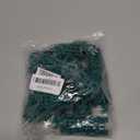 ANGAR 100 Pack Magnetic Christmas Light Clips, Upgraded Anti-Slip Metal Roof Christmas Light Hooks for C9 C7 Sockets, Weather-Resistant String Lighting Clips for Outside Gutters Patio Holiday (Green)