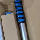 IGADPole 28 FT Water-Fed Washing Kit with Soap-Dispenser, Brush, 10 Squeegee & Cobweb Duster for Windows, Gutters, Solar Panels & Exterior Walls