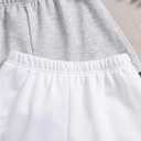 SOLY HUX Girl's Summer Casual Sweat Shorts 2 Packs Elastic Waist Wide Leg Short Pants with Pocket, 12Y