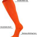2 x Youper Youth Baseball/Softball Belt & Socks Combo Set (2 Pairs of Socks & 1 Belt) (Orange)