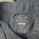 Fruit of the Loom mens Broadcloth Short Sleeve Top and Long Pants Pajama Set (L, Blue Stripe)