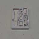 Electric Razors for Women, 5 in 1 Painless Ladies Wet & Dry Body Razors and Facial Hair Remover, Rechargeble Facial and Body Hair Remover for Face Nose Eyebrow Arms Armpit Legs Pubic AreaWhite