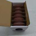 Emery Cloth Roll, 6 Grits 1'' x 19.7' Sand Paper Roll with Dispenser, 80 150 240 320 400 600 Grit Sandpaper Assortment, Wet Sanding Paper for Metal Automotive Furniture Wood