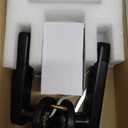 IRONZON Fingerprint Door Lock Door Knob with Keypad Keyless Entry Door Lock with Handle for Home Hotel Apartment Bedroom (Black)