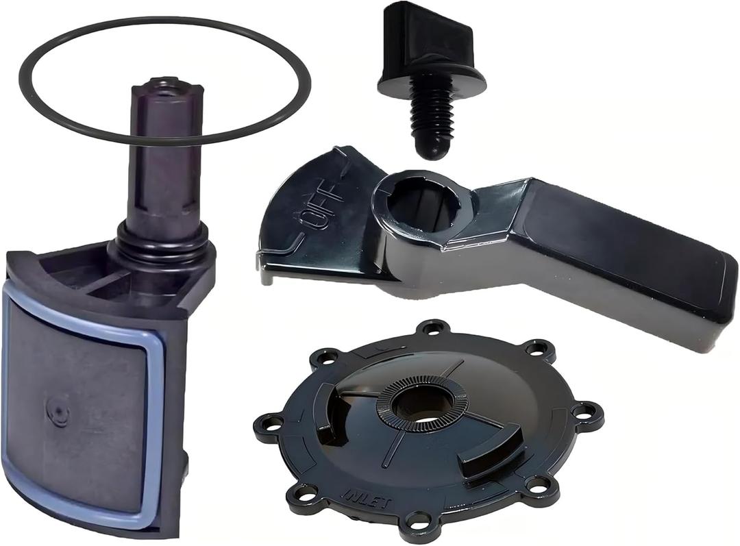 2-port/3-port Pool Valve retrofit kit, Compatible with Jandy 2-hole/3-hole 4715, 4716, 4717 valves and valves with Diverter Valve 4720, Cover 4606, and Handle 7433 (1 Pack)