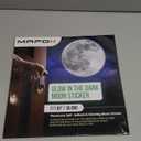 Glow in The Dark Wall or Moon Stickers  Luminous Decal Stickers for Simulated Moon Effect at Night  Ideal Kids Decor or Adults  for Kids Boys Girls