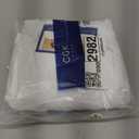 Wrap Around Dust Ruffle Bed Skirt - White - for King Size Beds with 15 Inch Drop - Easy Fit Elastic Strap - Adjustable Pleated Bedskirt w/Brushed Fabric - Wrinkle Free - for Women, Men, Kids & Teens