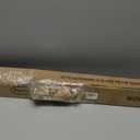 Double Curtain Rods for Windows 72-144 Inches, 1'' Front and 5/8''Back Double Drapery Rods with Premium Aluminum Brackets and End Cap Finials, Adjustable Warm Gold Double Window Curtain Rod