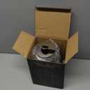 Veken French Press Coffee Maker 21oz 0.6 L, Single Serve Small Pot, Heat Resistant Thickened Borosilicate Glass,Stainless Steel Brewer,Cold Brew Cafetera Teapot for Kitchen Travel Camping, Dark Pewter