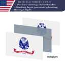 Double Sided White US Army Flags 3x5 Outdoor Made In USA Heavy Duty 3Ply Polyester United States Flag Banners with White Starting Tape and 2 Brass Grommets