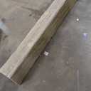 Heritage Timber Salvaged Timber Faux Wood Beam, 3-Sided (U-Beam), 7 1/2"W x 9 1/2"H x 72"L, Natural White Oak Finish