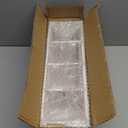 WDT Tool Utensil holder for Kitchen Counter Large Round Utensils Holder with Wooden Base Matte Black Cooking Utensil Holder，Kitchen countertop Utensil Organize (White-4 Compartments)