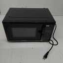Emerson MW7302B Compact Countertop Microwave Oven with Touch Control, LED Display, 700W, 10 Power Levels, 6 Auto Menus, Glass Turntable and Child Safe Lock, 0.7 Cu., Ft. Black