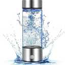 LifeWater Portable Rechargeable Hydrogen Water Bottle, Ionizer Machine with SPE/PEM Technology, for Home, Office, Travel & Fitness Drinking