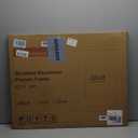 22x28 Metal Picture Frame with 18x24 Mat, Brushed Aluminum Finish, Tempered Glass Front, and Attached Hanging Hardware - Wall Display Frames for Vertical or Horizontal Orientation - Black