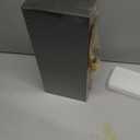 BAYKA Floating Shelves for Wall, Wall Mounted Rustic Wood Shelves for Bathroom, Bedroom, Living Room, Kitchen, Hanging Shelf for Books/Storage/Room Decor with 22lbs Capacity (Black, Set of 3, 15.7in)