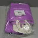 DechoPak Purple Gift Bags, 50Pack 8x4.4x10 Inch Light Purple Paper Gift Bags with Handles, Gift Bag Bulk Medium Party Favor Goodie Bag for Kids Birthday Wedding Valentine's Christmas Retail Business