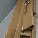 Amazon Basics Adjustable Room Darkening Blackout Curtain Rod, 48" to 88", Nickel