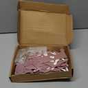 TaoBary 167 Pcs DIY Banner Kit Happy Birthday Glitter Banner Customizable Glitter Make Your Own Kit 162 Letters Symbols and Numbers 3 Rope for Birthday Halloween Wedding Christmas(Rose Gold)