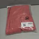 AlvaQ Women Summer Dresses Sleeveless Smocked Midi Dress High Waist Casual Tiered A Line Sundress with Pockets (Pink, M)